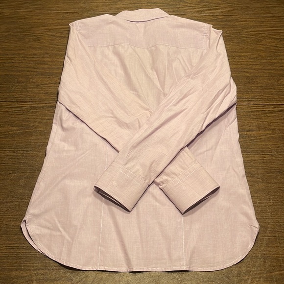 Old Khaki Lavender Button Down Blouse - Picture 12 of 14